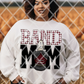 Band Mom Maroon Sublimation or DTF Transfer