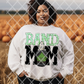 Band Mom Green Sublimation or DTF Transfer