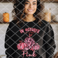 In October we wear pink, Breast Cancer, Sublimation or DTF Transfer