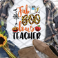 Fab boo lous Teacher Sublimation or DTF Transfer