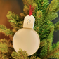 Light Up Round  sublimation Ornaments