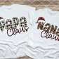 Papa Claus Sublimation or DTF Transfer