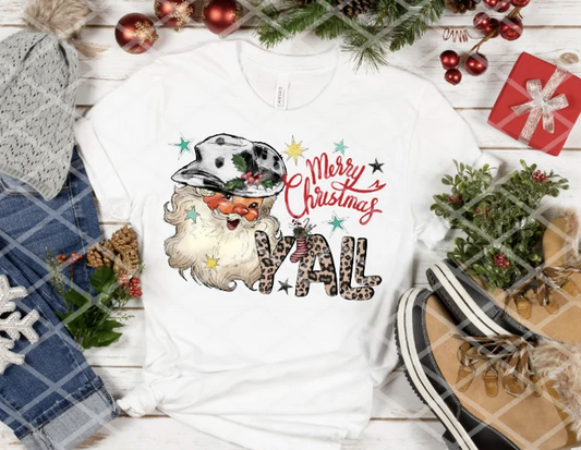 Merry Christmas Y'all Sublimation or DTF Transfer