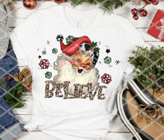 Believe Sublimation or DTF Transfer