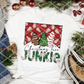 Christmas Junkie Sublimation or DTF Transfer