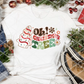 Oh Christmas Tree Sublimation or DTF Transfer