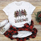 Merry Christmas Sublimation or DTF Transfer