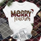 Merry Teacher Sublimation or DTF Transfer