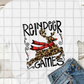 Reindeer Games Sublimation or DTF Transfer
