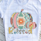 Quilted Pumpkins Sublimation or DTF Transfer