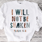 I will not be shaken, Ready to Press Transfer