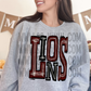 Lions Sublimation OR DTF Transfer
