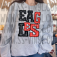 Eagles Sublimation or DTF transfer