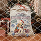 Puppies and Cats, Santa Sack Transfer, Ready to Press, Sublimation Transfer