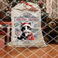 Puppies and Cats, Santa Sack Transfer, Ready to Press, Sublimation Transfer