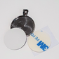 Sublimation Bezel Pendant, Round Glass Dome