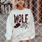 Wolf Pride/Spirit Any Sport Custom Sublimation or DTF Transfer
