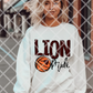 Lion Pride/Spirit Any Sport Custom Sublimation or DTF Transfer.