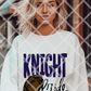 Knight Pride/Spirit Any Sport Custom Sublimation or DTF Transfer.
