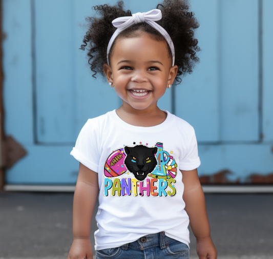 Panthers School Spirit Sublimation or DTF Transfer