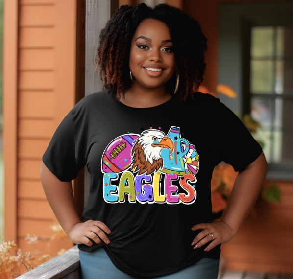 Eagles School Spirit Sublimation or DTF Transfer