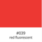 Oracal 651 Red Fluorescent
