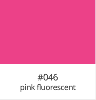 Oracal 651 Pink Fluorescent