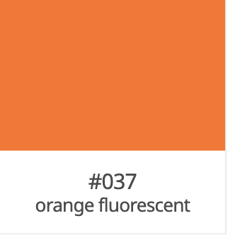 Oracal 651 Orange Fluorescent