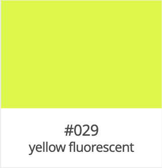 Oracal 651 Yellow Fluorescent