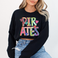 Pirates Cheery School Spirit Sublimation or DTF Transfer