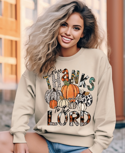 Fall / Thanksgiving Christian Gang Sheet