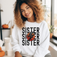 Basketball Sister Sublimation or DTF Transfers