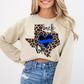 Texas Police, Sublimation Transfer, Ready to Press Transfer