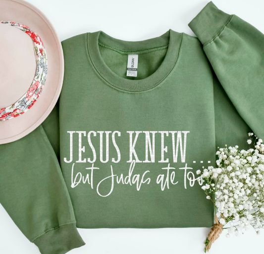 Jesus Knew Sublimation or DTF Transfers