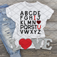 ABCD I love you, Valentine's Day, Ready to Press