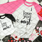 I love you most, I love you more, Valentine's Day, Ready to Press