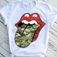 Camo tongue, DTF Valentine's Day, Ready to Press