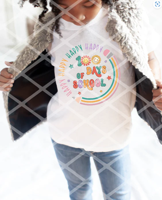 Happy 100 Days of school, 100 Days, Ready to Press