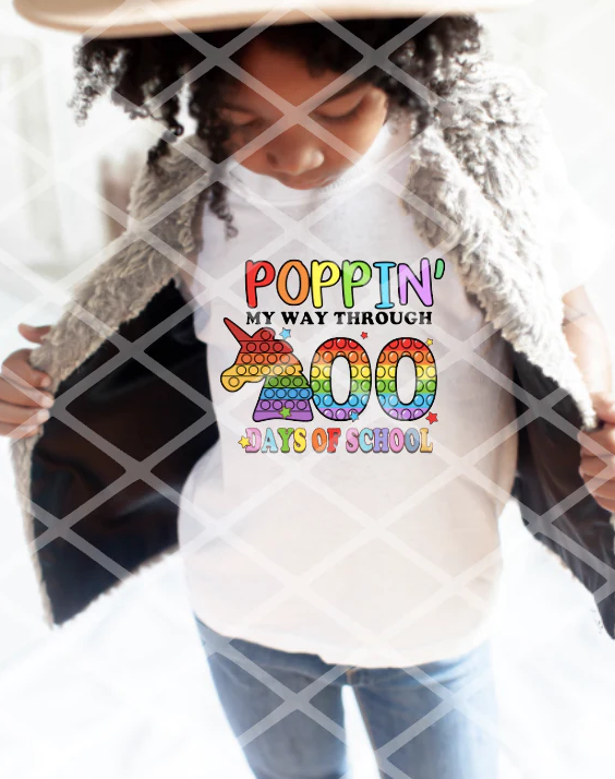 Poppin my way through 100 Days, 100 Days, Ready to Press