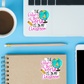 Teacher Occupation Stickers, 4 Pack, Permanent Vinyl Decals ($1.50 each)