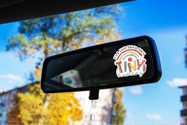 Teacher Occupation Stickers, 4 Pack, Permanent Vinyl Decals ($1.50 each)
