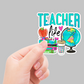 Teacher Occupation Stickers, 4 Pack, Permanent Vinyl Decals ($1.50 each)