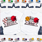 Custom Baseball or Softball, You pick color and mascot, Ready to Press Transfer