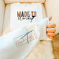 Made to Worship with sleeve Sublimation or DTF Transfers