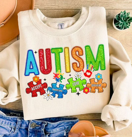 Autism, Sublimation or DTF Transfers