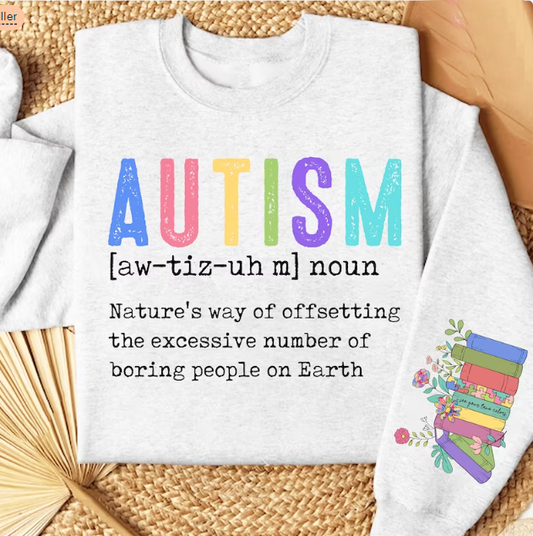 Autism, Sublimation or DTF Transfers