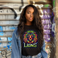 Lion Neon School Spirit Sublimation or DTF Transfer