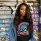 Trojans Neon School Spirit Sublimation or DTF Transfer