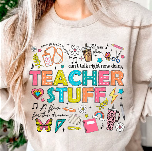 Teacher Stuff Ready to Press DTF Transfer