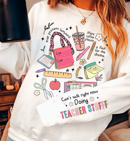 Doing teacher stuff Ready to Press DTF Transfer